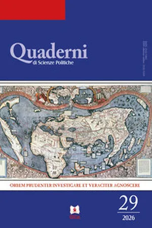 Quaderni di Scienze Politiche 29/2026