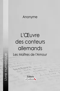 L'Oeuvre des conteurs allemands_cover