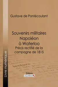 Souvenirs militaires. Napoléon à Waterloo_cover