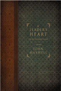 A Leader's Heart_cover