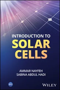 Introduction to Solar Cells