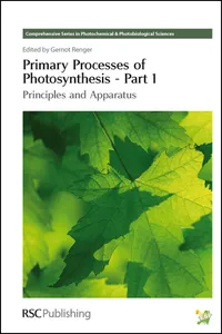 Primary Processes of Photosynthesis, Part 1_cover