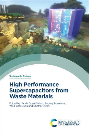 High Performance Supercapacitors from Waste Materials