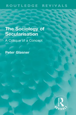 The Sociology of Secularisation