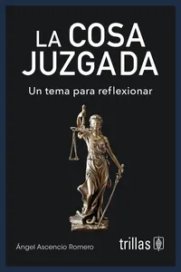 La cosa juzgada
