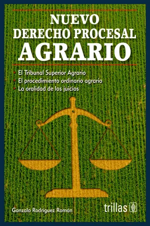 Nuevo derecho Procesal Agrario