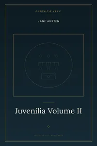Juvenilia Volume II_cover
