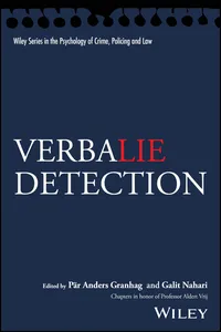 Verbal Lie Detection