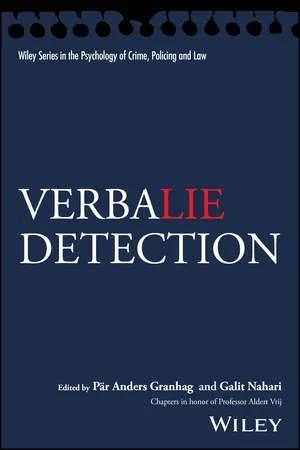 Verbal Lie Detection