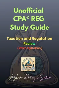 Unofficial CPA® REG Study Guide_cover