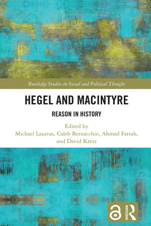 Hegel and MacIntyre
