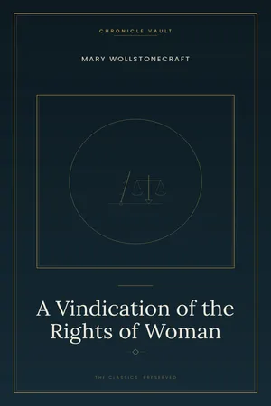 A Vindication of the Rights of Woman