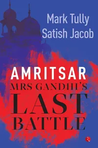 Amritsar : Mrs Gandhi's Last Battle_cover