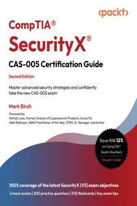 CompTIA® SecurityX® CAS-005 Certification Guide_cover