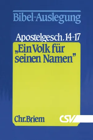 Ein Volk für seinen Namen