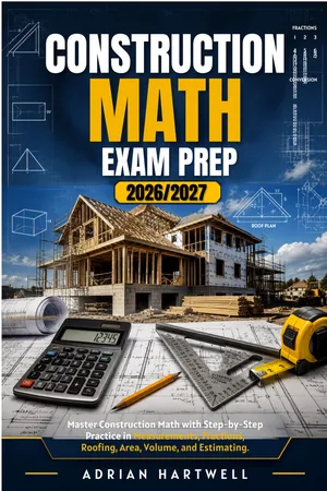 CONSTRUCTION MATH EXAM PREP 2026/2027