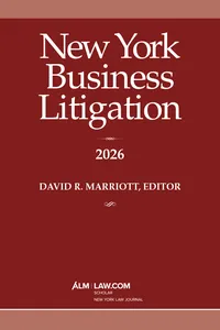 New York Business Litigation 2026_cover