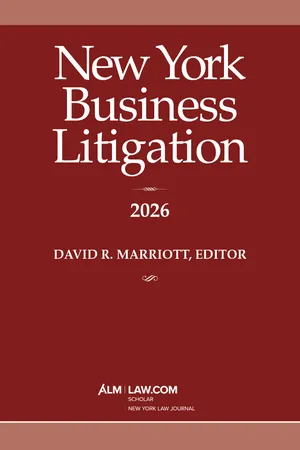 New York Business Litigation 2026