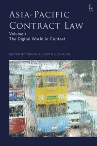 Asia-Pacific Contract Law, Volume 1_cover