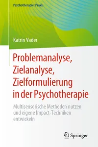 Problemanalyse, Zielanalyse, Zielformulierung in der Psychotherapie_cover