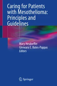Caring for Patients with Mesothelioma: Principles and Guidelines_cover