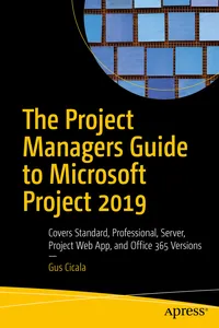 The Project Managers Guide to Microsoft Project 2019_cover