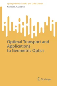 Optimal Transport and Applications to Geometric Optics_cover