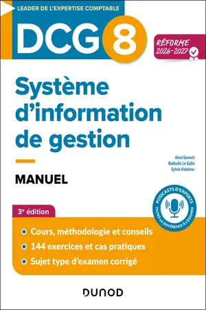 DCG 8 Système d'information de gestion - Manuel - Réforme 2026-2027