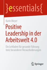 Positive Leadership in der Arbeitswelt 4.0_cover