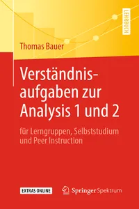 Verständnisaufgaben zur Analysis 1 und 2_cover