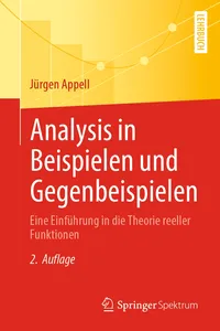 Analysis in Beispielen und Gegenbeispielen_cover