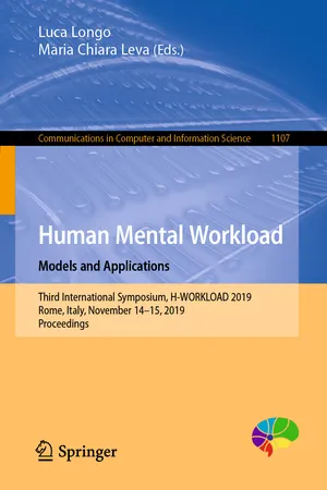 Human Mental Workload: Models and Applications