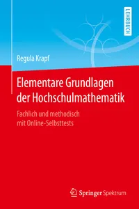 Elementare Grundlagen der Hochschulmathematik_cover