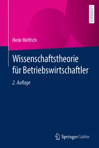 Wissenschaftstheorie für Betriebswirtschaftler_cover
