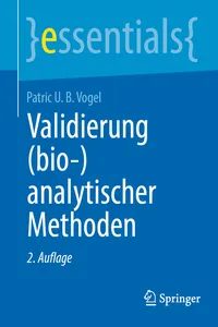 Validierunganalytischer Methoden