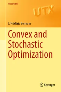 Convex and Stochastic Optimization_cover