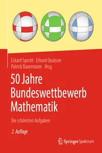 50 Jahre Bundeswettbewerb Mathematik_cover