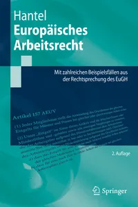 Europäisches Arbeitsrecht