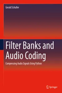 Filter Banks and Audio Coding_cover