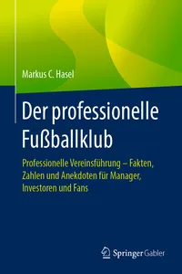 Der professionelle Fußballklub_cover