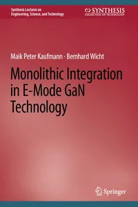 Monolithic Integration in E-Mode GaN Technology_cover