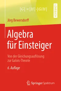 Algebra für Einsteiger_cover