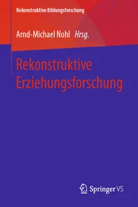 Rekonstruktive Erziehungsforschung_cover