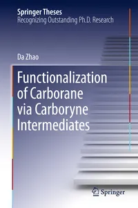 Functionalization of Carborane via Carboryne Intermediates_cover