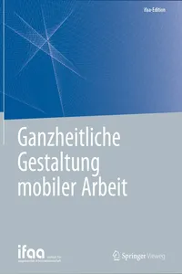 Ganzheitliche Gestaltung mobiler Arbeit_cover