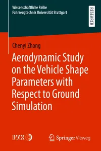 Aerodynamic Study on the Vehicle Shape Parameters with Respect to Ground Simulation_cover