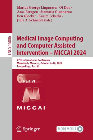 Medical Image Computing and Computer Assisted Intervention β MICCAI 2024