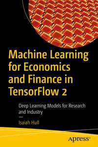Machine Learning for Economics and Finance in TensorFlow 2_cover