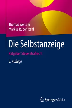 Die Selbstanzeige