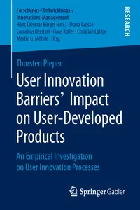 User Innovation Barriers’ Impact on User-Developed Products_cover